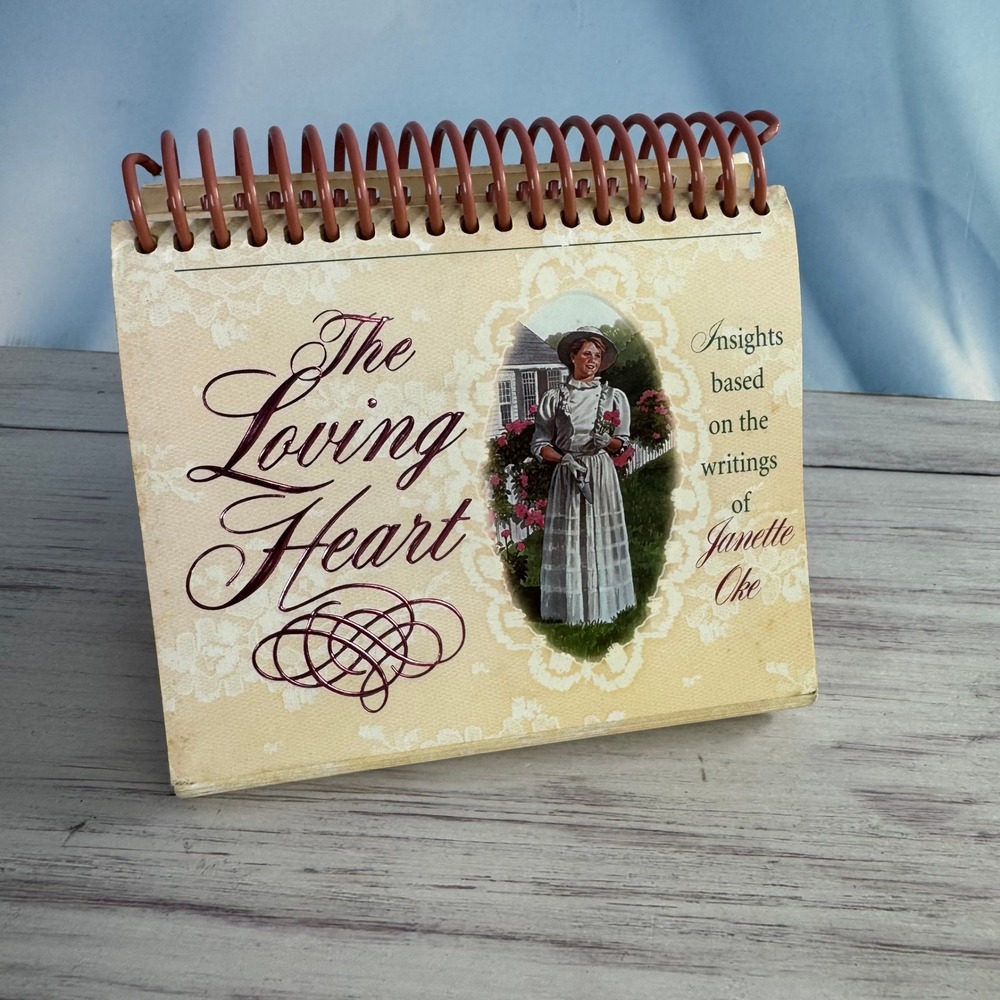 Garborg's Janette Oke Perpetual Calendar Cream The Loving Heart Faith